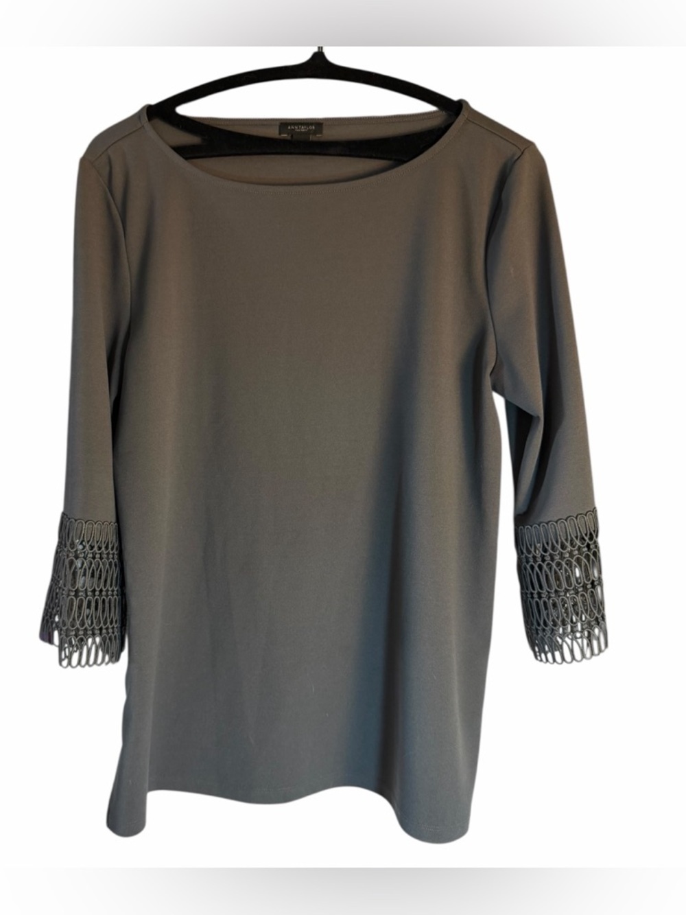 Ann Taylor Factory Bell Cuff Blouse